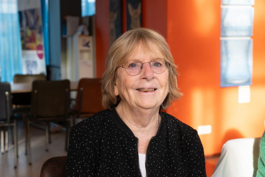 Saskia in wijkcentrum St. Joseph
